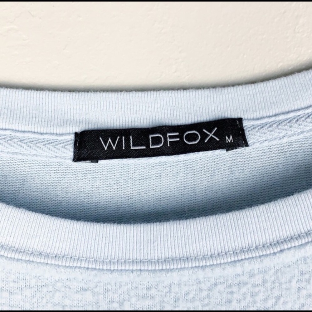 Wildfox Blue “When I’m Good .....” Sweater M - Picture 5 of 9